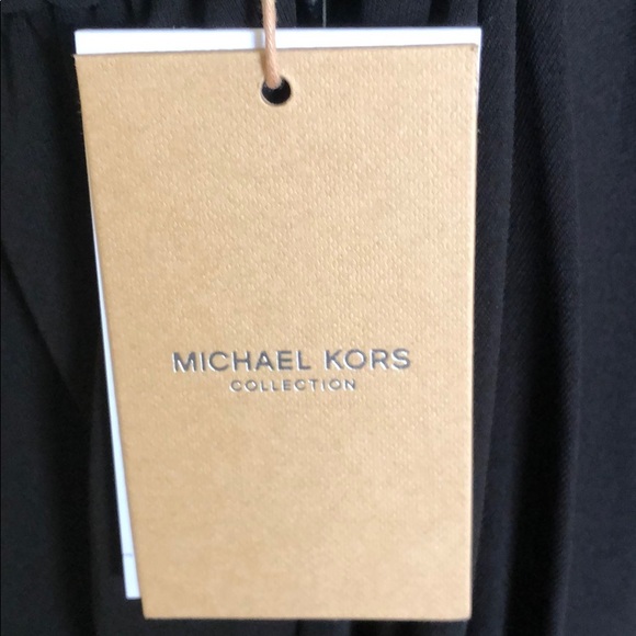 NWT Michael Kors Collection Black Dress Sz. 10 - Picture 10 of 10
